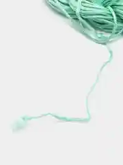 Бирюзовый нейлоновая пряжа для макраме, нить для вязания и рукоделия, 1,5 мм