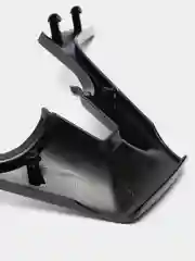 Черный накладка на руль Chevrolet Cobalt, нижняя. Пластик руля Кобальт