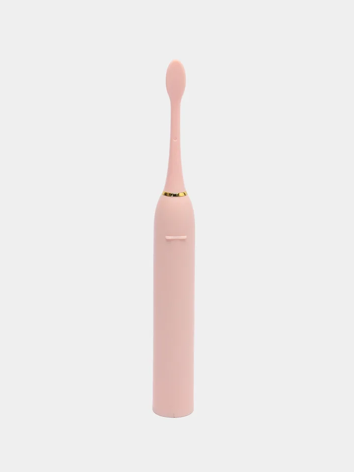 Розовый электрическая ультразвуковая зубная щетка Sonic Electric TOOTHBRUSH X-3