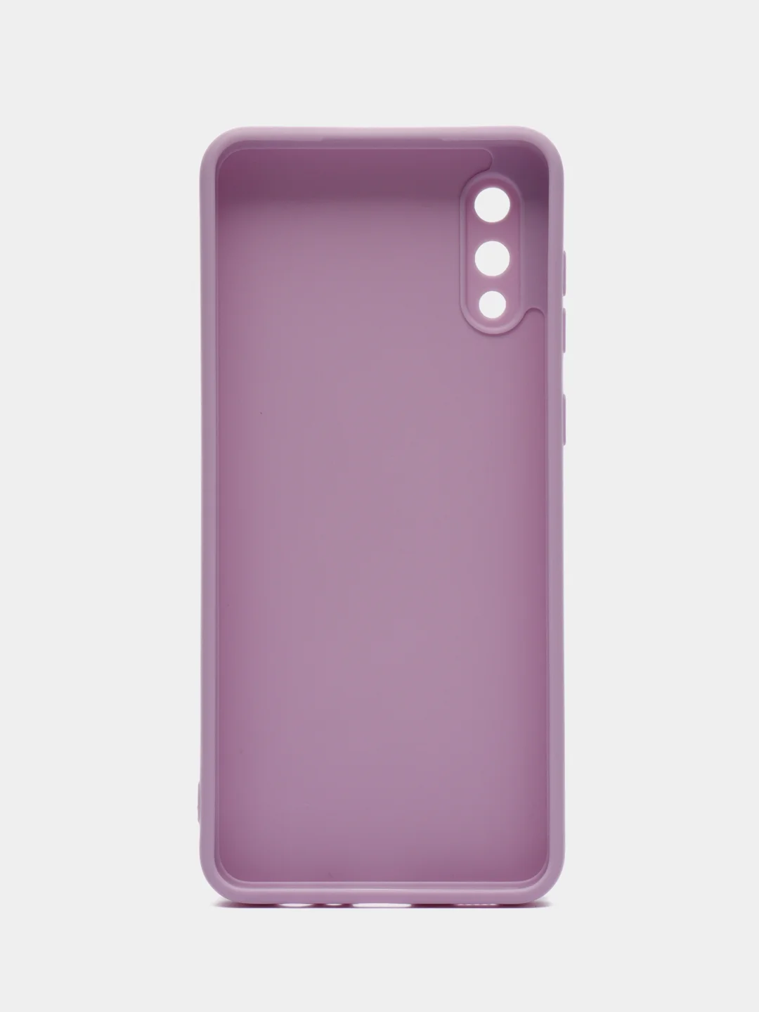 Сиреневый чехол для Samsung Galaxy A02 / M02 2021 / A022F, силиконовый / Самсунг Галакси А02 / М02