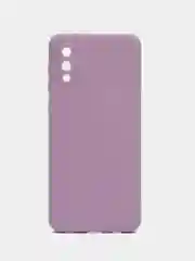 Сиреневый чехол для Samsung Galaxy A02 / M02 2021 / A022F, силиконовый / Самсунг Галакси А02 / М02