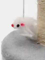 Коричневый когтеточка для кошек и котят с игрушками