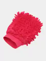 Красный губка варежка из микрофибры разноцветные