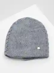 Серый шапка бини женская "Агата"