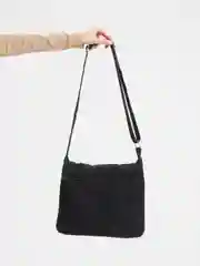 Черный сумка на плечо, джинсовая