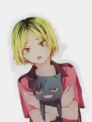 Акриловая 2D фигурка по аниме "Волейбол!", Кенма Козуме