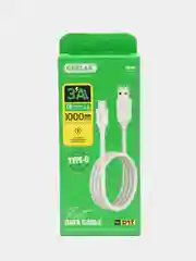 Кабель с быстрой зарядкой Type - C, 3 ампера Qualcomm 3.0 зарядник тайпси Type c Usb-C