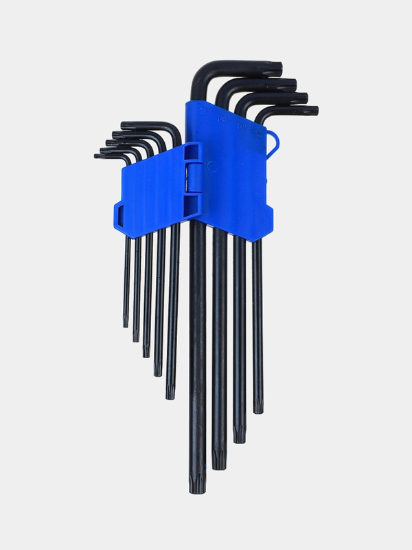 Набор ключей TORX-профиль, 9 предметов, 95 х 3 мм, 220 х 9 мм