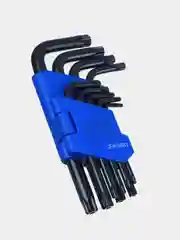 Набор ключей TORX-профиль, 9 предметов, 50 х 3 мм, 125 х 9 мм