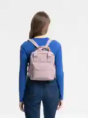 Розовый женский рюкзак, школьный