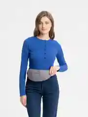 Серый поясная сумка, бананка