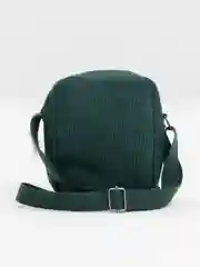 Зеленый сумка-мессенджер "Top Pocket" вельветовая маленькая
