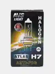 Лампа галогенная AVS ATLAS ANTI-FOG желтый H7.12V.55W, 1 шт