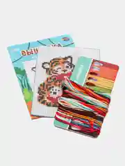 Коралловый вышивка крестиком 14х10 см для детей