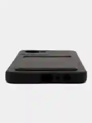 Черный силиконовый чехол для Realme C30, C30S, Realme 50i  Prime,с карманом для карт, прозрачный
