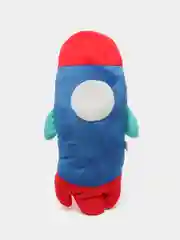 Синий игрушка-подушка на ремень безопасности, в авто