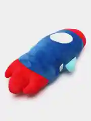 Синий игрушка-подушка на ремень безопасности, в авто