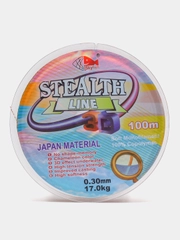 Леска рыболовная 3D Stealth Line, 100 м