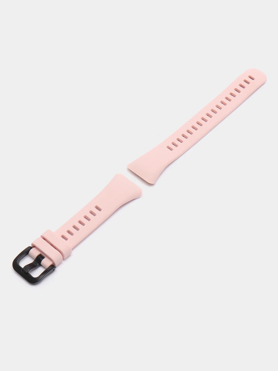 Розовый силиконовый ремешок для Huawei Band 6, Honor Band 6
