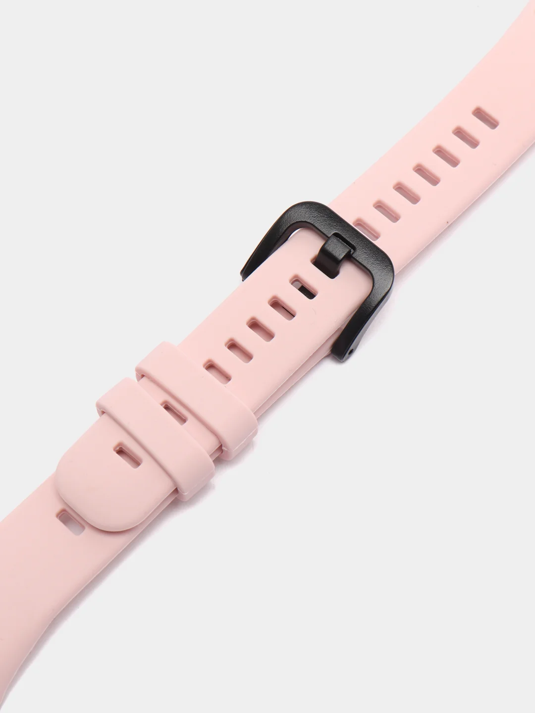 Розовый силиконовый ремешок для Huawei Band 6, Honor Band 6