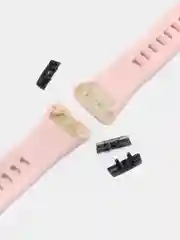 Розовый силиконовый ремешок для Huawei Band 6, Honor Band 6