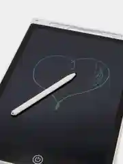 Белый планшет многоцветный для рисования со стилусом 12" (28,5*19 см). Электронный планшет