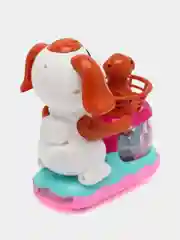 Собачка с щенком, свет, звук