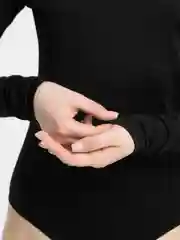 Черный боди женское