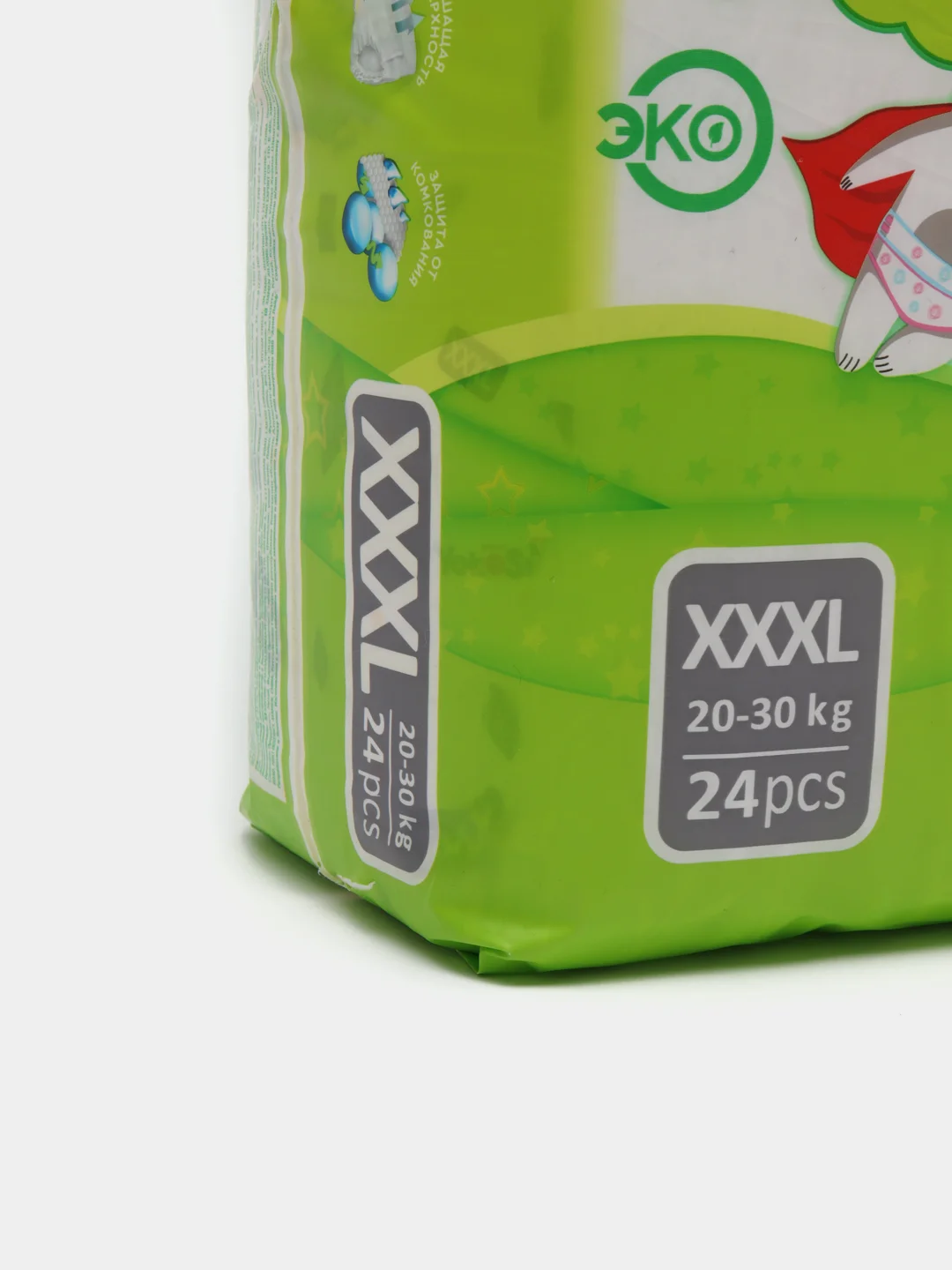 Детские подгузники-трусики YokoSun Eco размер XXXL (20-30 кг), 24 шт.