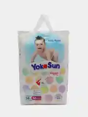 Подгузники-трусики YokoSun, размер M (6-10 кг), 58 шт