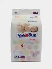 Подгузники YokoSun на липучках, размер М (5-10 кг), 62 шт.