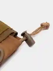 Бежевый меланж сумка поясная тактическая