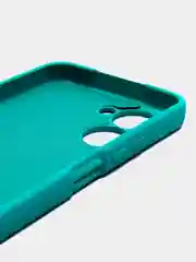 Бирюзовый чехол силиконовый для Realme C33 / Реалми С33