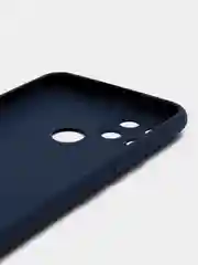 Синий чехол Realme C21Y, Realme C25Y Реалми С21У / С25У силиконовый цветной матовый, прозрачный