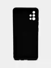 Угольный чехол Samsung Galaxy A51 (Самсунг Галакси А51) силиконовый, цветной, матовый