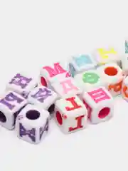 Конфетный бусины сердечки смайлики буквы / 100 шт. /