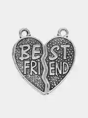 Серебряный кулон-подвеска "Best Friends", для создания украшений