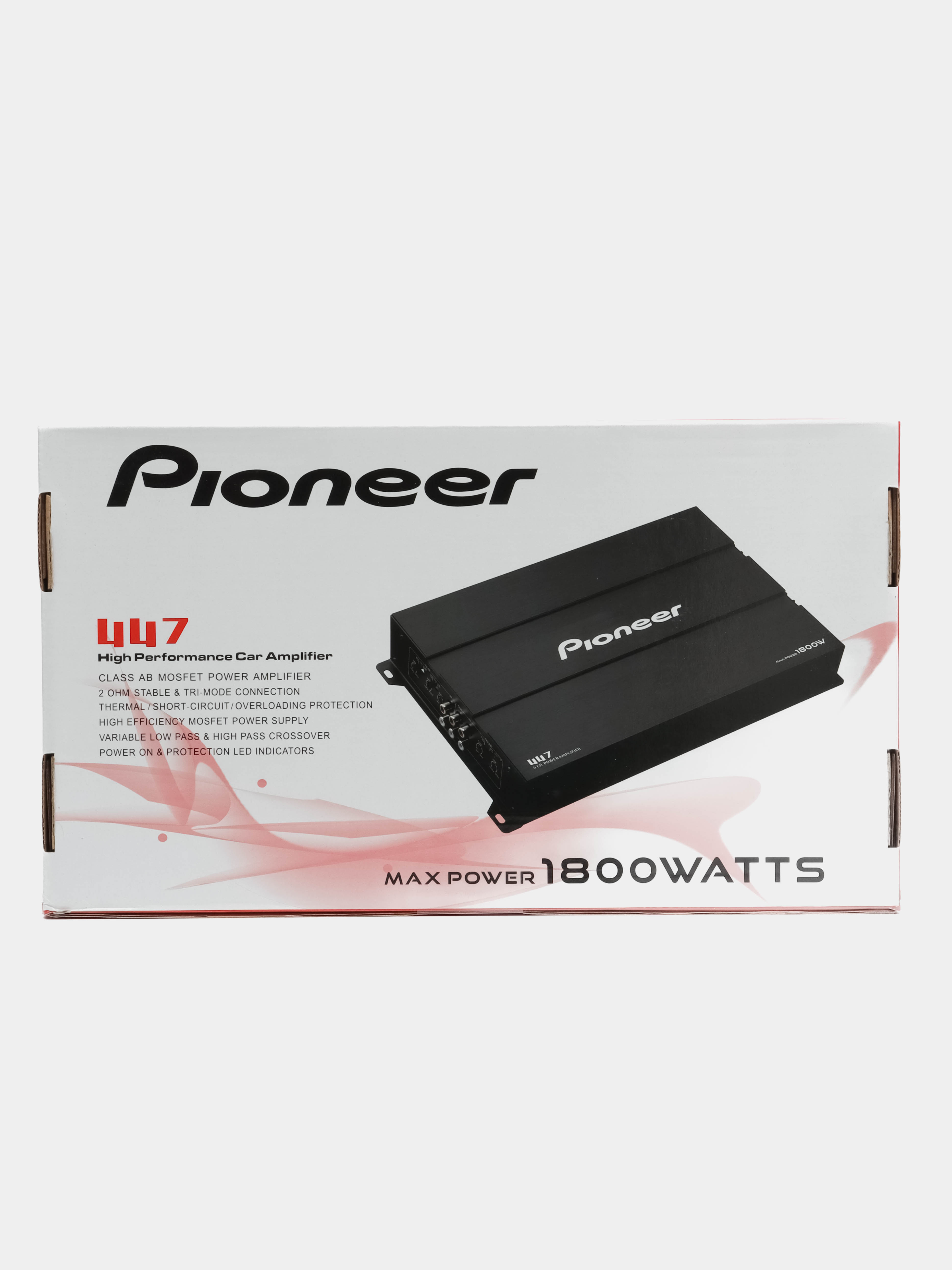 Автомобильный усилитель звука DV-Pioneer.ok, 1800 W, 4-х канальный купить  по цене 5999 ₽ в интернет-магазине KazanExpress