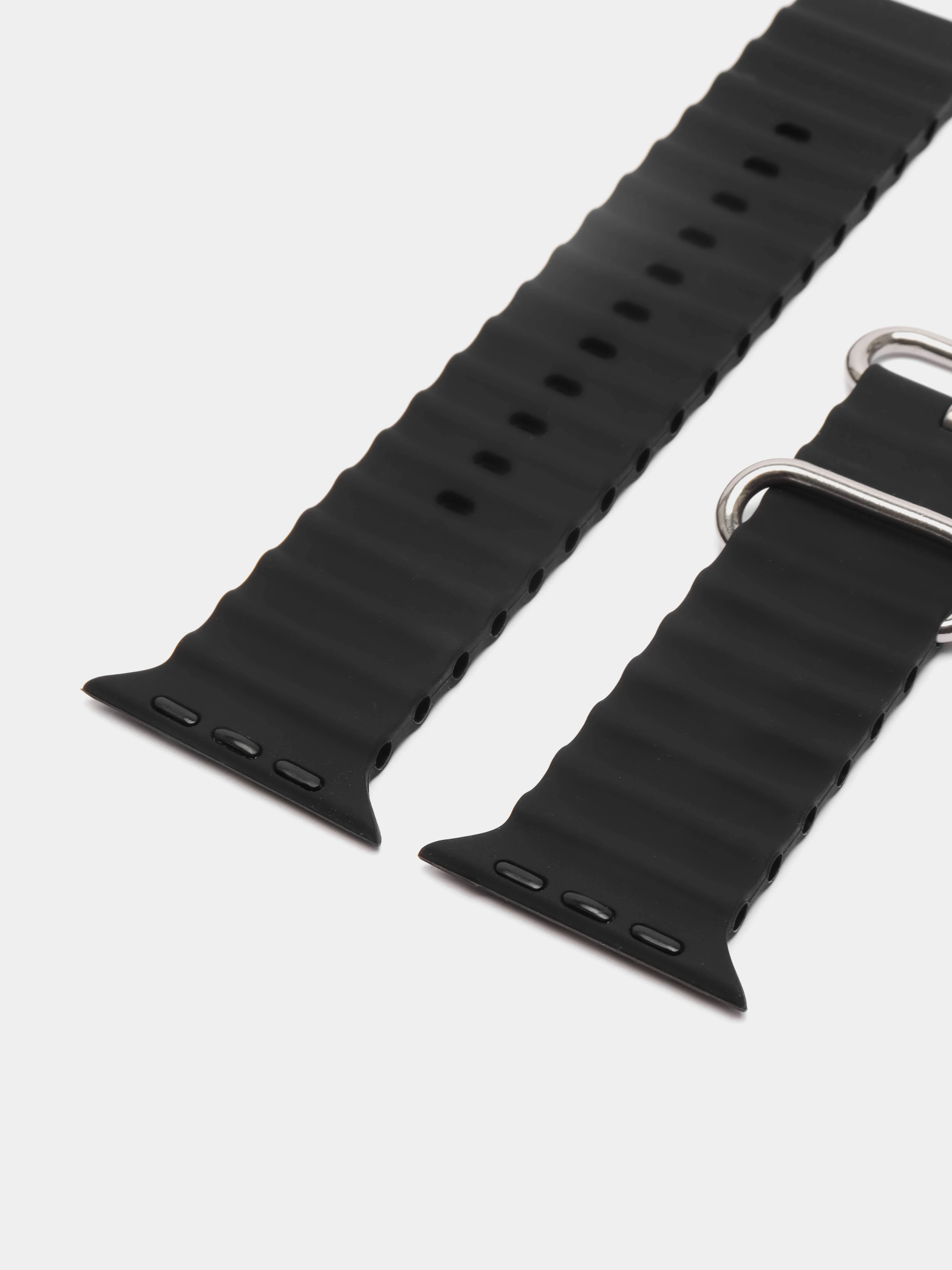 Черный ремешок для Apple Watch Ultra, 42 / 44 / 45 / 49 мм