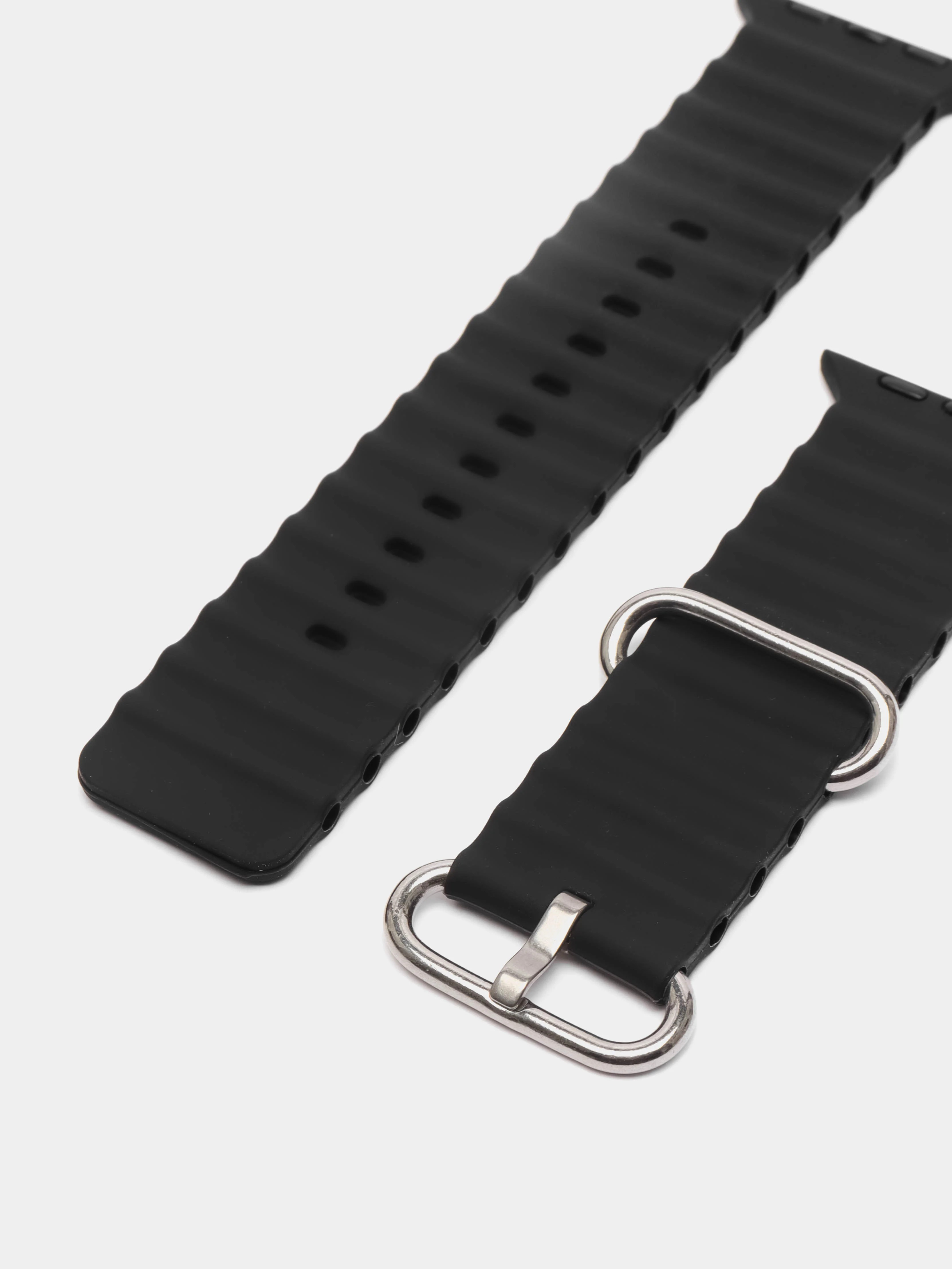 Черный ремешок для Apple Watch Ultra, 42 / 44 / 45 / 49 мм