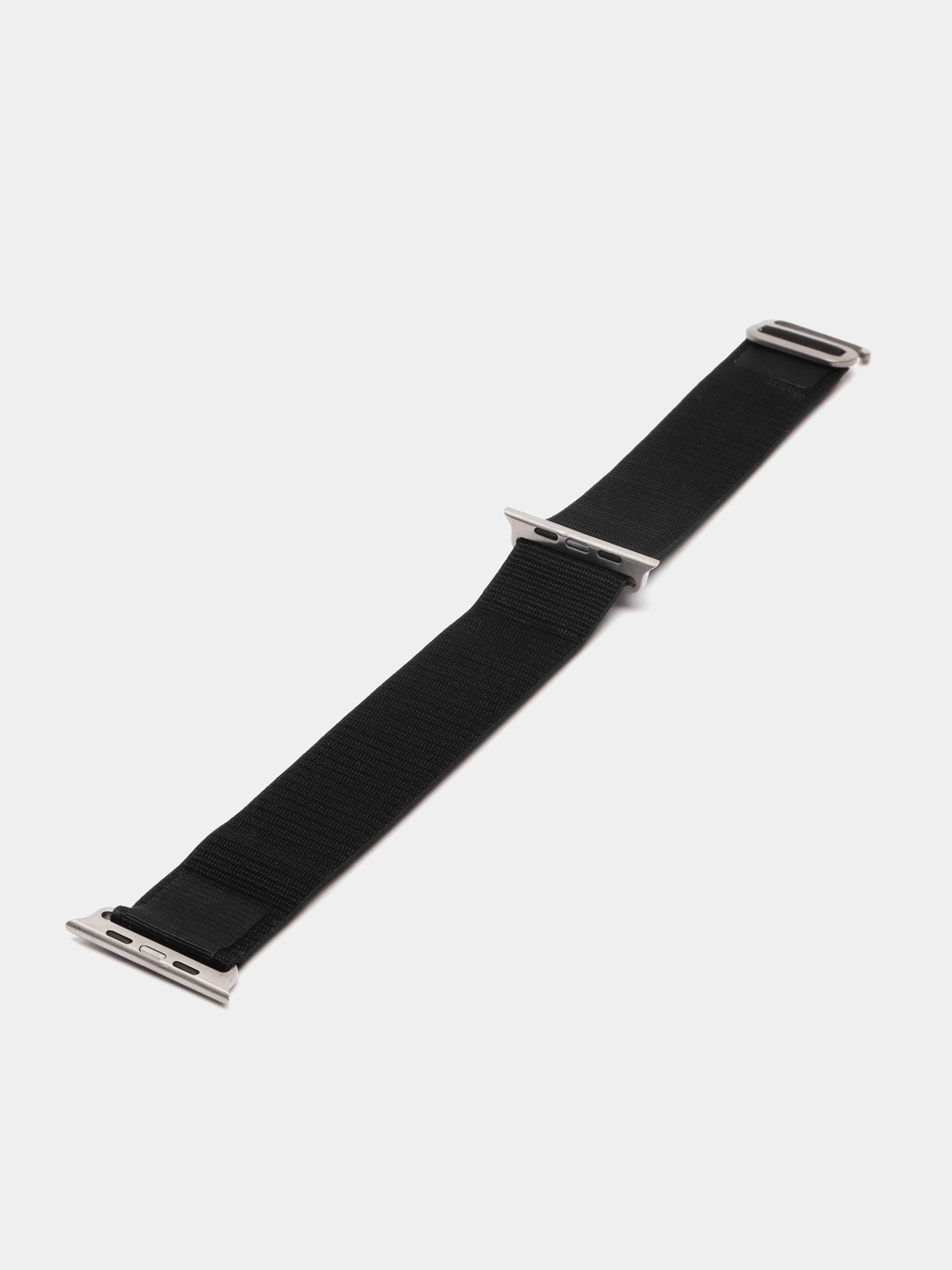 Черный ремешок для Apple Watch Ultra 42/44/45/49 мм, для серии 4/5/6/7/8/9/SE/SE 2022