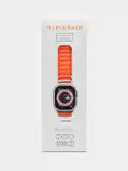 Оранжевый ремешок для Apple Watch Ultra 42/44/45/49 мм, для серии 4/5/6/7/8/9/SE/SE 2022