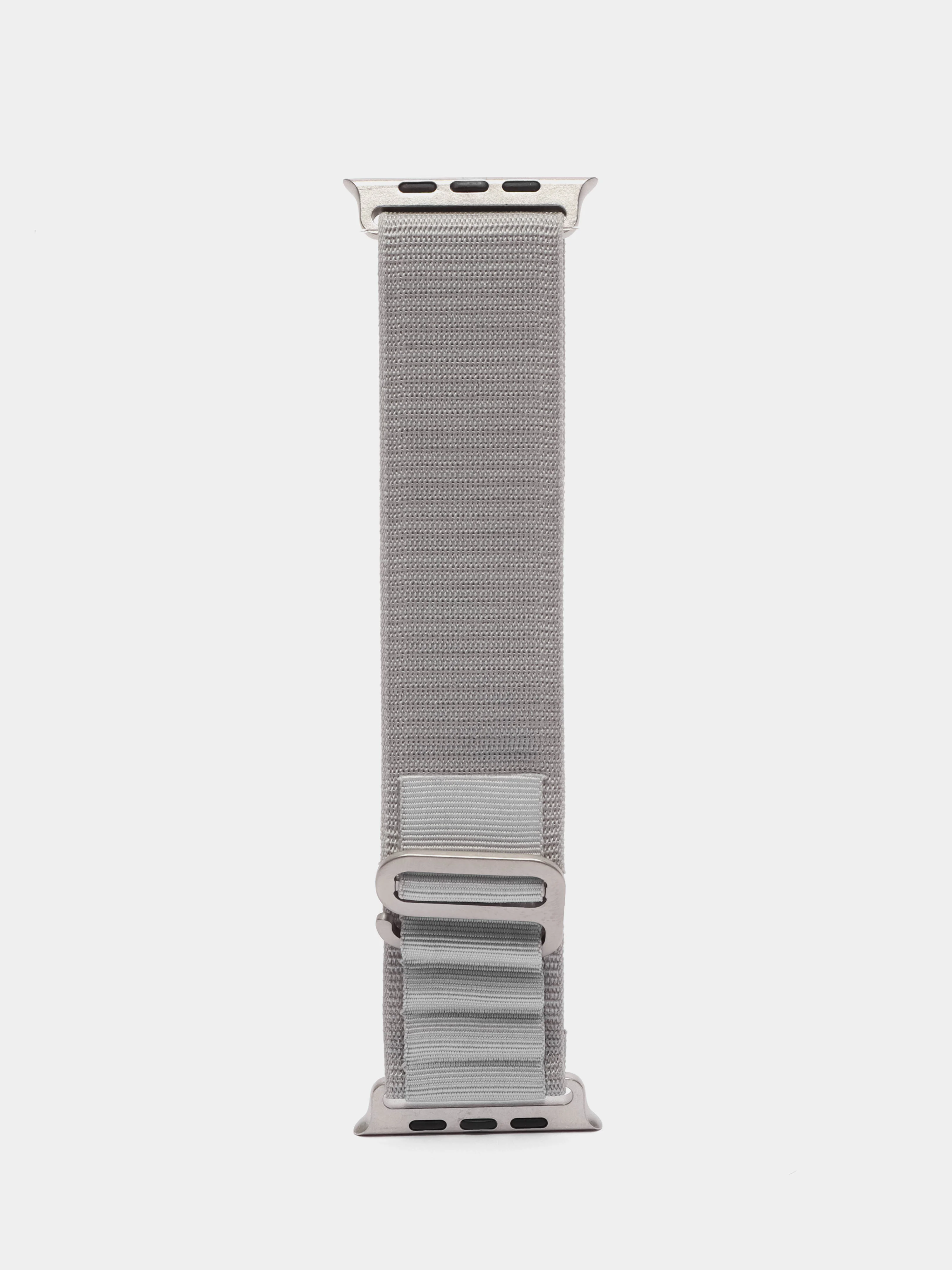 Серый ремешок для Apple Watch Ultra 42/44/45/49 мм, для серии 4/5/6/7/8/9/SE/SE 2022