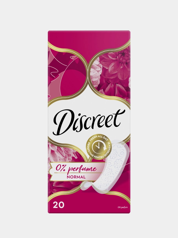 Женские ежедневные прокладки Discreet Normal, 20 штук