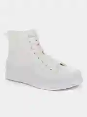 Белый женские высокие кеды Crosby