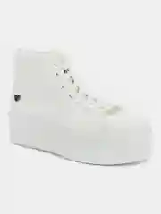 Белый женские всесезонные кеды Crosby