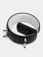 Черный ночник с беспроводной зарядкой: часы, будильник и Bluetooth колонка