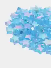 Синий бусины, ювелирные аксессуары. Бисер акриловый