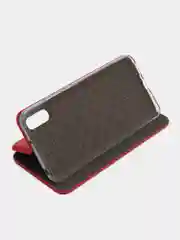 Красный чехол-книжка для Xiaomi Redmi 10C / 10A / 9C / 9A