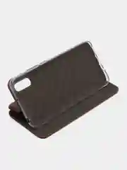 Бордовый чехол-книжка для Xiaomi Redmi 10C / 10A / 9C / 9A